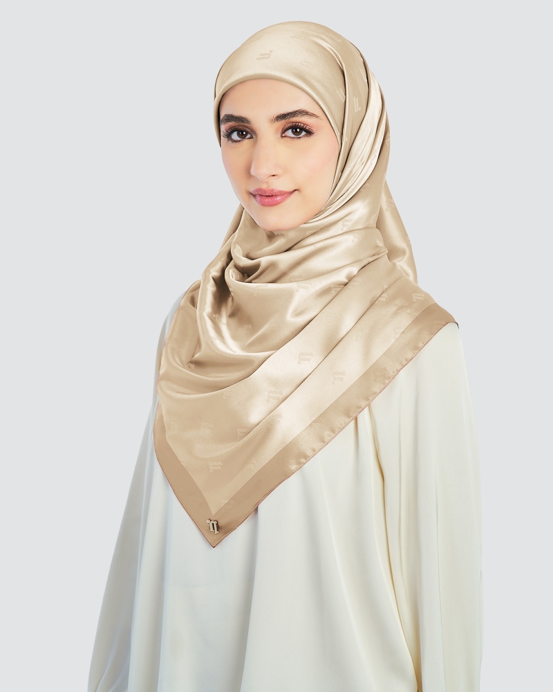 Image of MODA WOVEN SQUARE - PRALINE