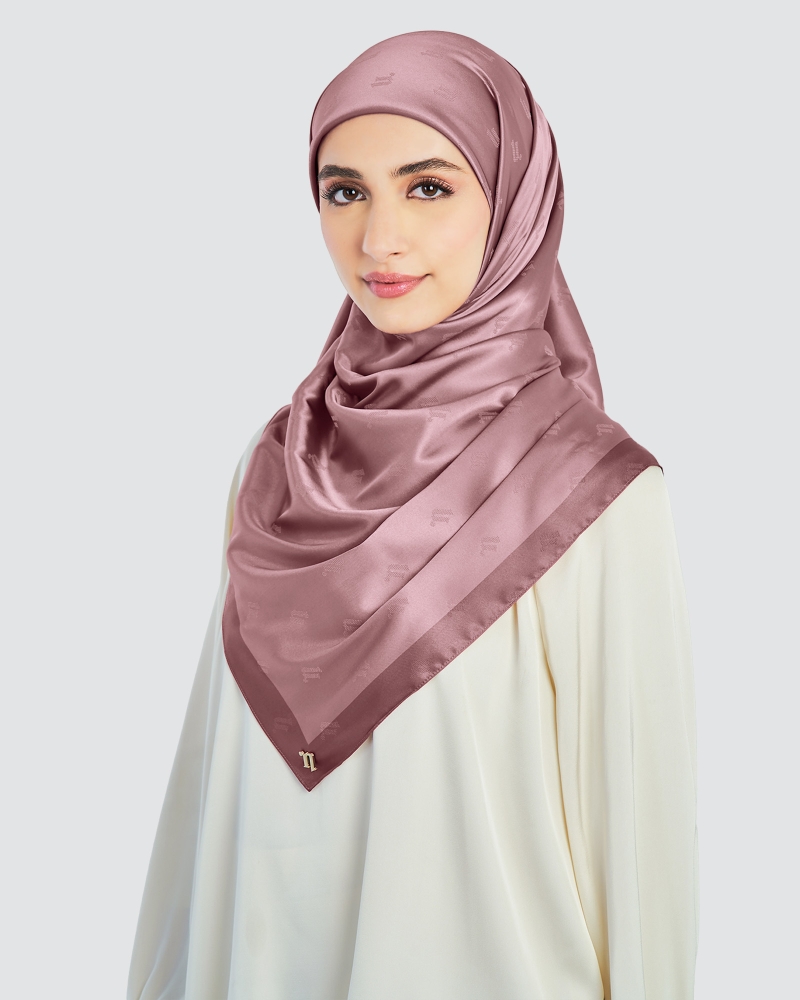 Image of MODA WOVEN SQUARE - ROSE TEA