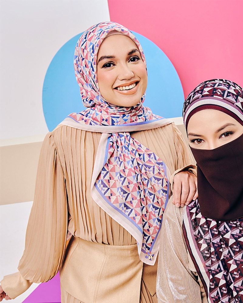 Image of MONOGRAM ORIGAMI SQUARE - SUNKIST