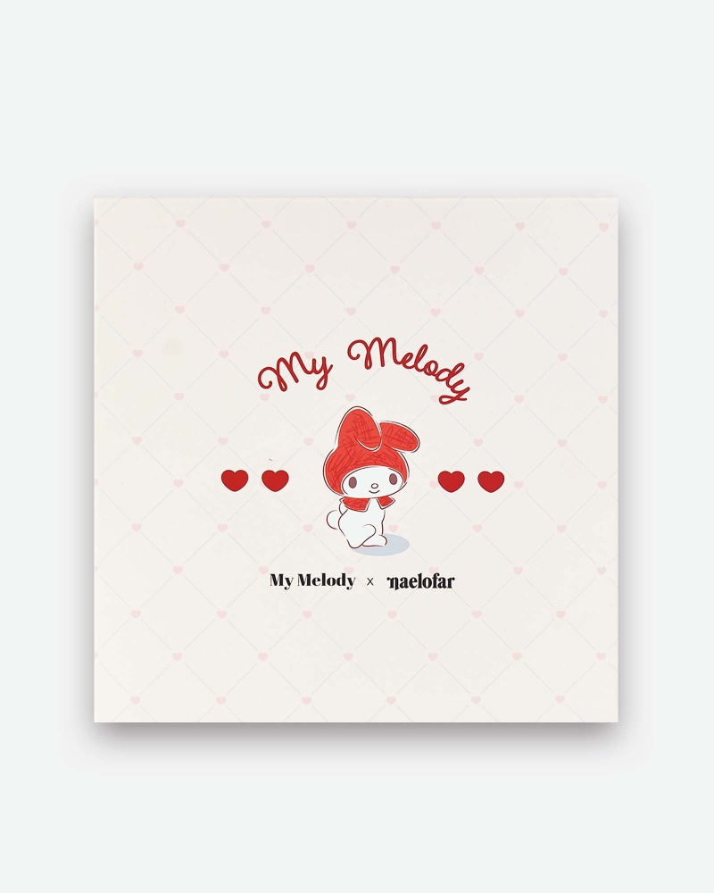 Image of MY MELODY X NAELOFAR SHAWL - BLACKFOREST