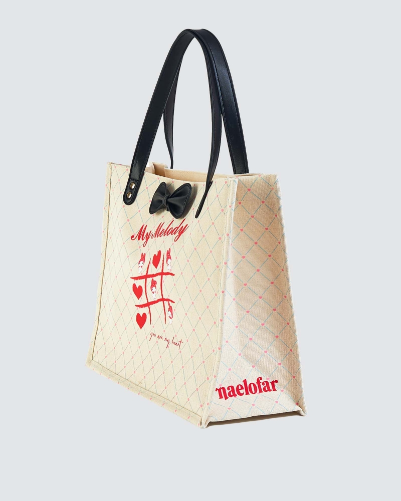Image of MY MELODY X NAELOFAR DEMURE BAG - GINGERBREAD