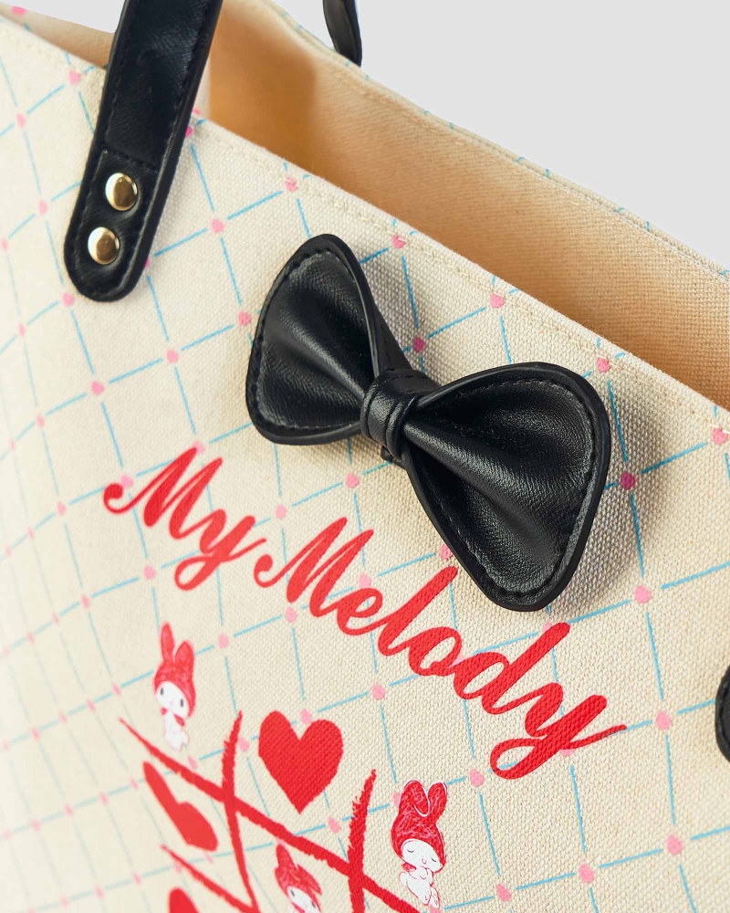 Image of MY MELODY X NAELOFAR DEMURE BAG - GINGERBREAD