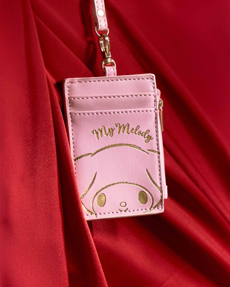 MY MELODY & NAELOFAR EMBOSSED LANYARD - CANDY