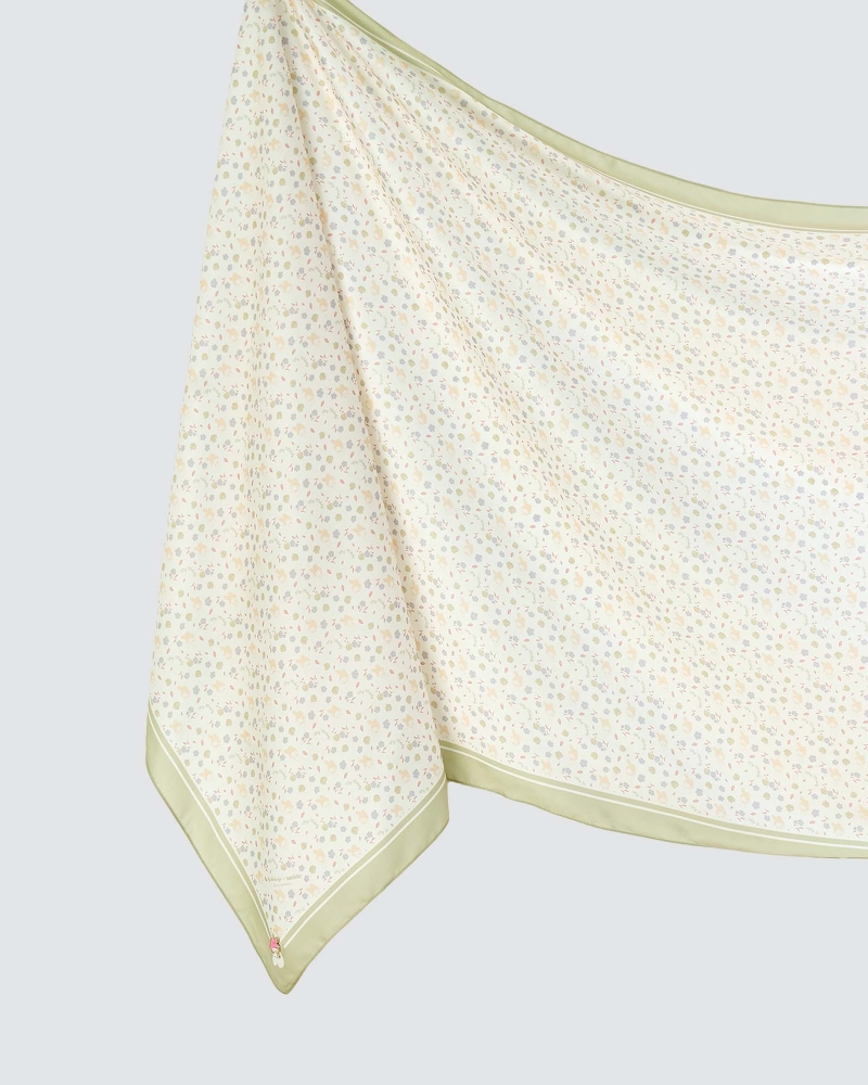 Image of MY MELODY X NAELOFAR SHAWL - LEMONADE