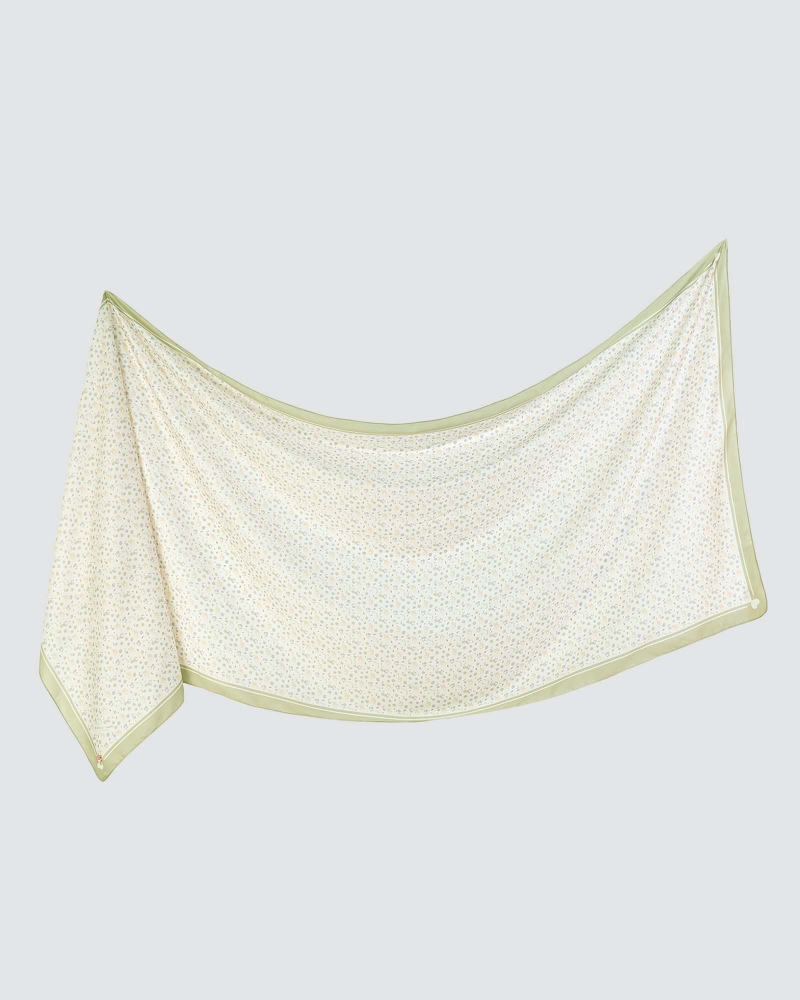 Image of MY MELODY X NAELOFAR SHAWL - LEMONADE