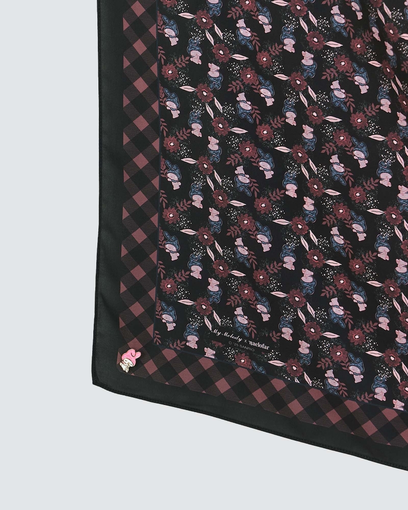 Image of MY MELODY X NAELOFAR SQUARE - BLACKFOREST