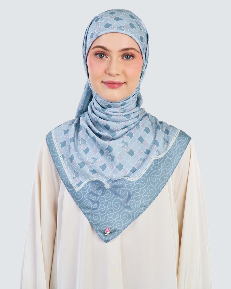 Image of MY MELODY X NAELOFAR SQUARE - BLUEBELL