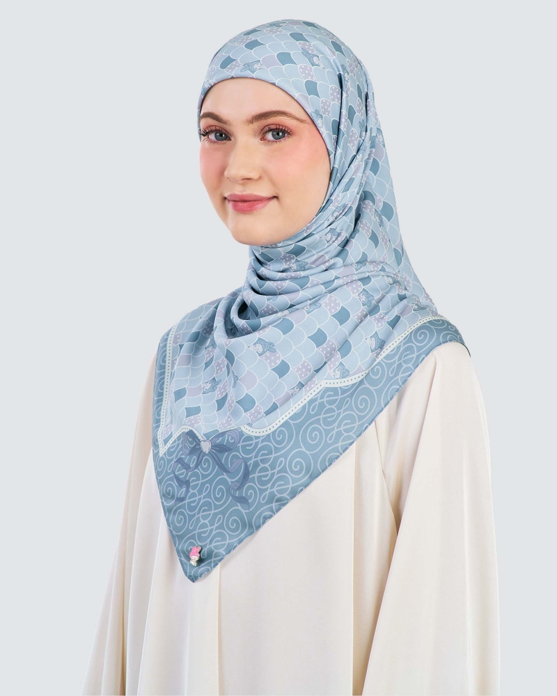 Image of MY MELODY X NAELOFAR SQUARE - BLUEBELL