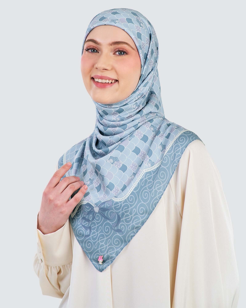 Image of MY MELODY X NAELOFAR SQUARE - BLUEBELL