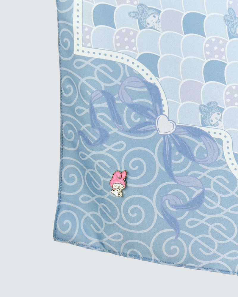 Image of MY MELODY X NAELOFAR SQUARE - BLUEBELL