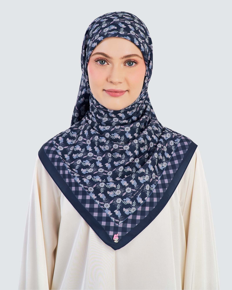 Image of MY MELODY X NAELOFAR SQUARE - BLUEBERRY