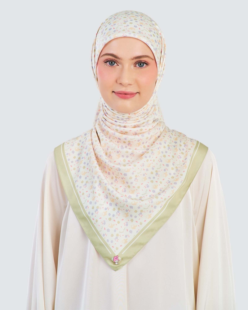 Image of MY MELODY X NAELOFAR SQUARE - LEMONADE