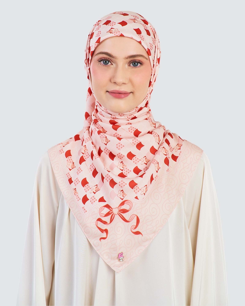 Image of MY MELODY X NAELOFAR SQUARE - STRAWBERRY