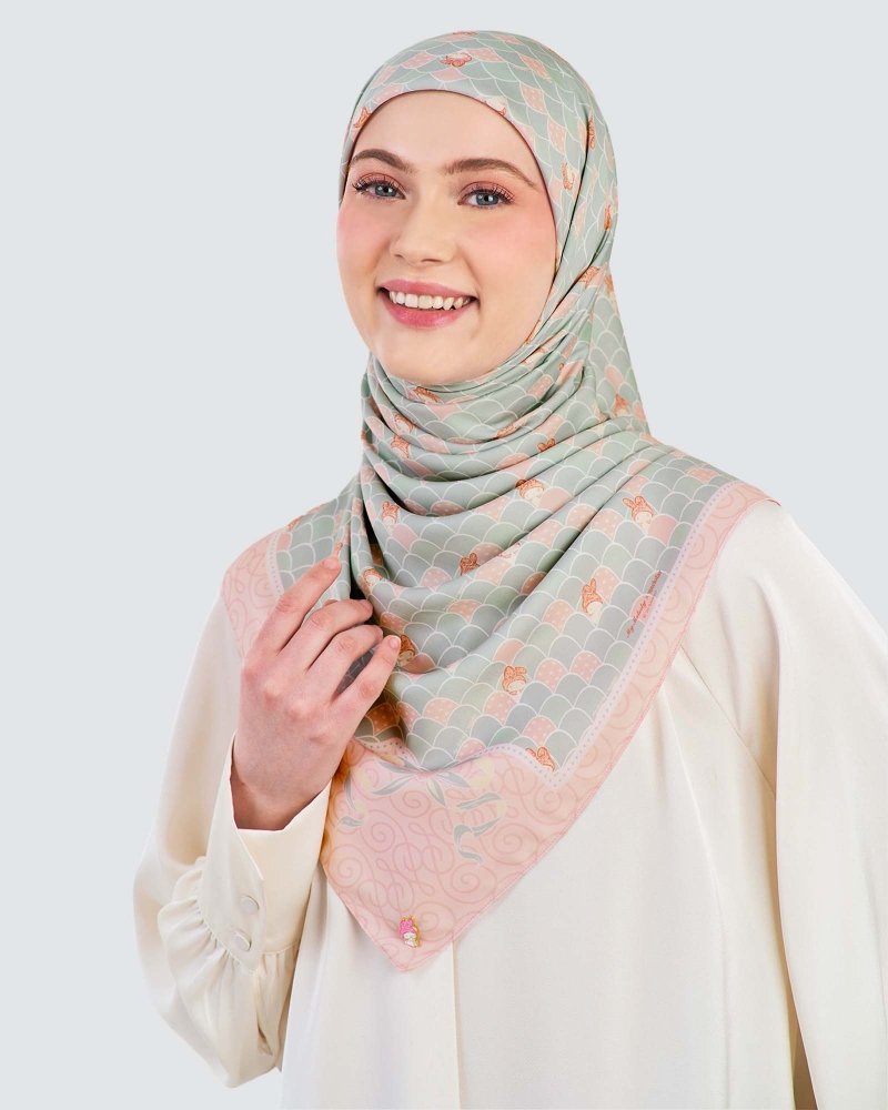 Image of MY MELODY X NAELOFAR SQUARE - SWEETPEA