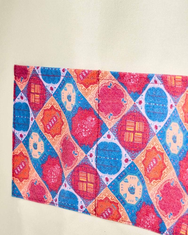 Image of NAELOFAR X INSIDE SCOOP APRON - NYONYA