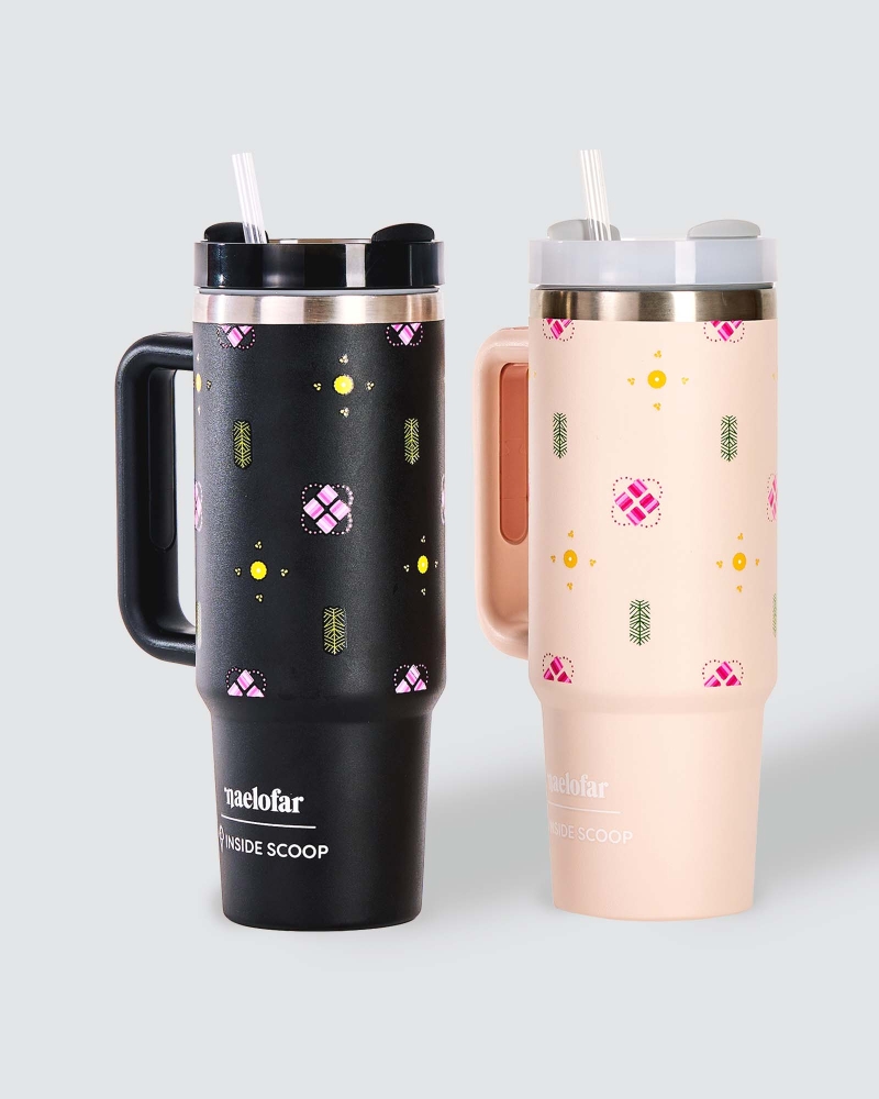 Image of NAELOFAR X INSIDE SCOOP BOTOL AIR - BLACK