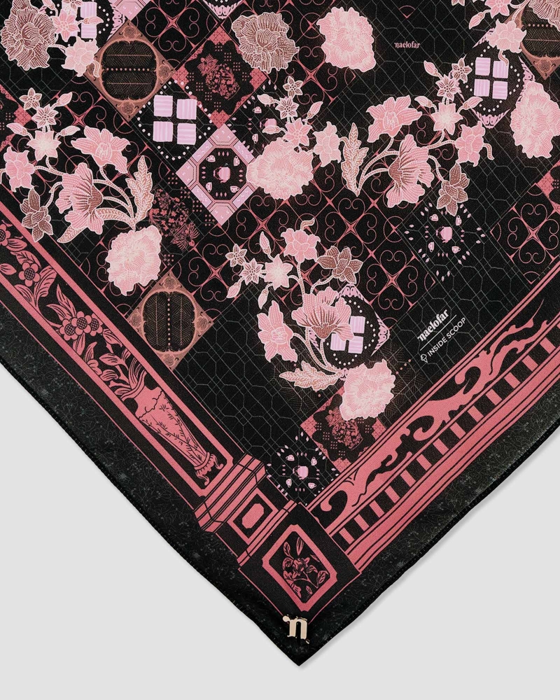 Image of NAELOFAR X INSIDE SCOOP SQUARE - KOPI HITAM