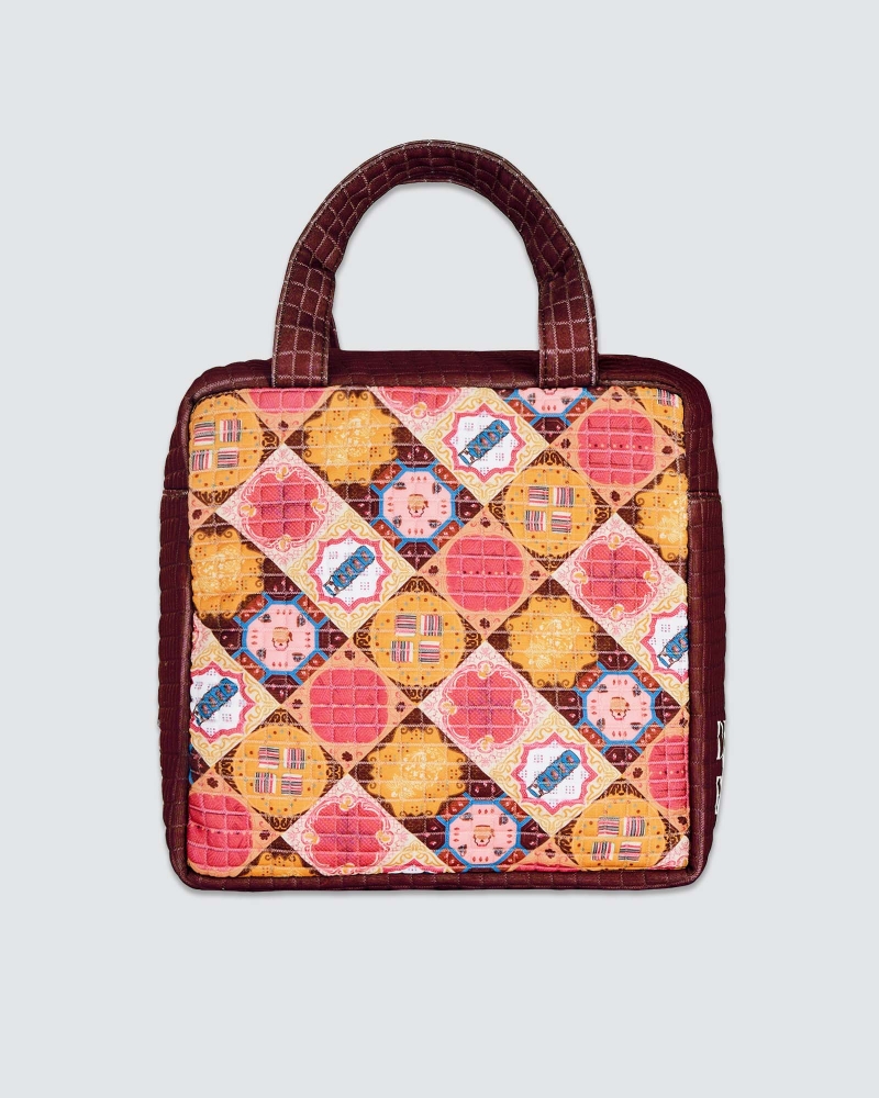 Image of NAELOFAR X INSIDE SCOOP TAPAU BAG - BABA