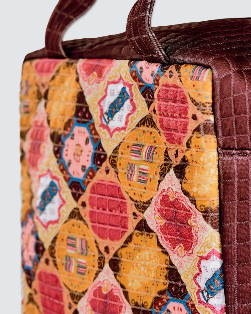 Image of NAELOFAR X INSIDE SCOOP TAPAU BAG - BABA