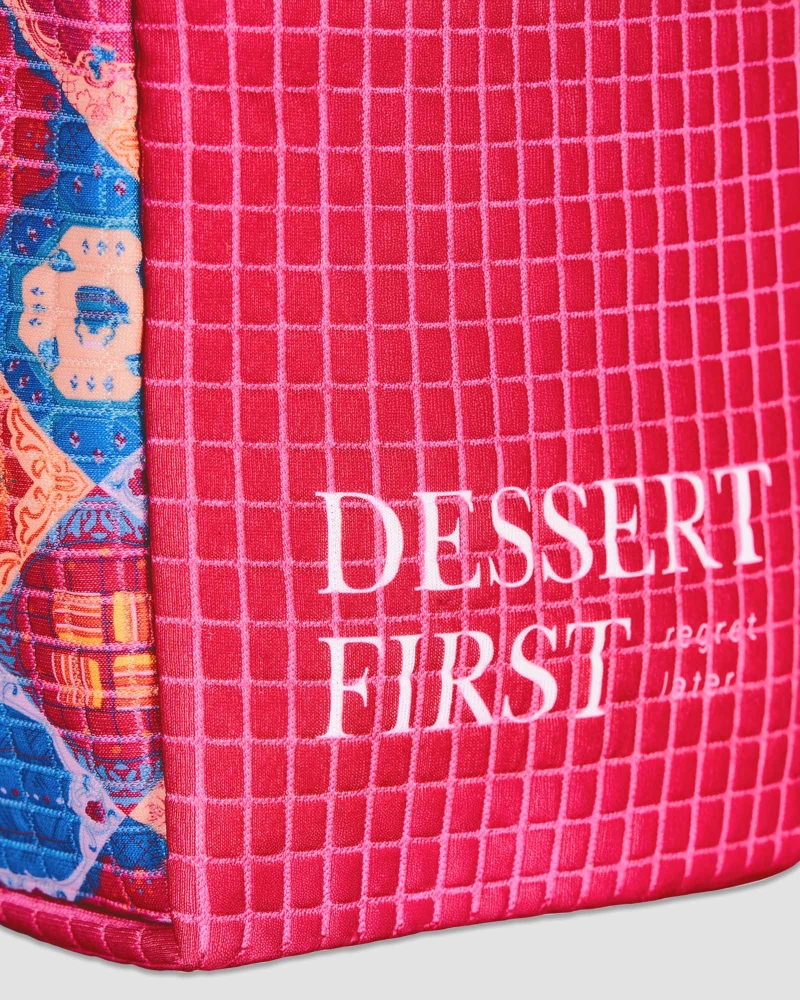 Image of NAELOFAR X INSIDE SCOOP TAPAU BAG - NYONYA