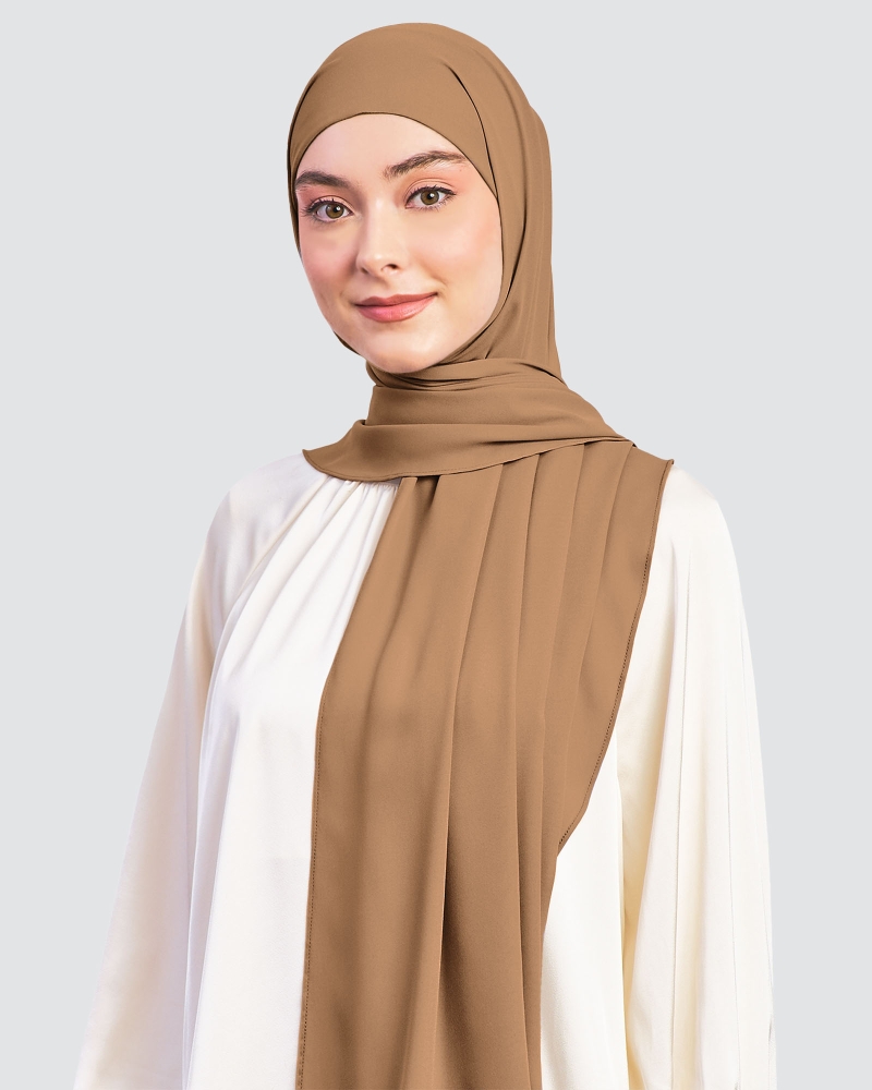 Image of NOOR SEMI-INSTANT WITH INNER - BROWN
