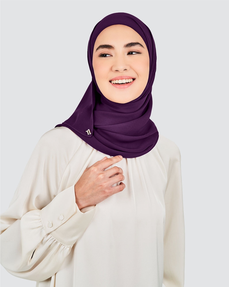 Image of NOOR SEMI-INSTANT WITH INNER - MANGOSTEEN