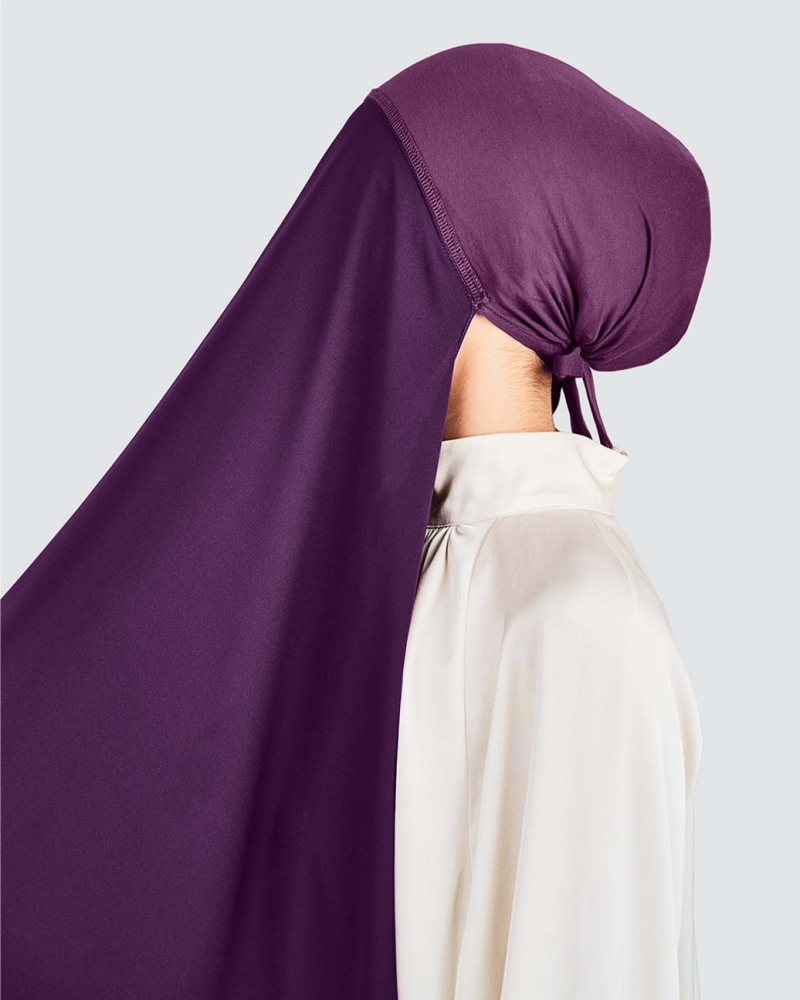 Image of NOOR SEMI-INSTANT WITH INNER - MANGOSTEEN