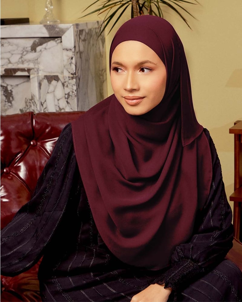 NOOR SEMI-INSTANT WITH INNER - RUBY