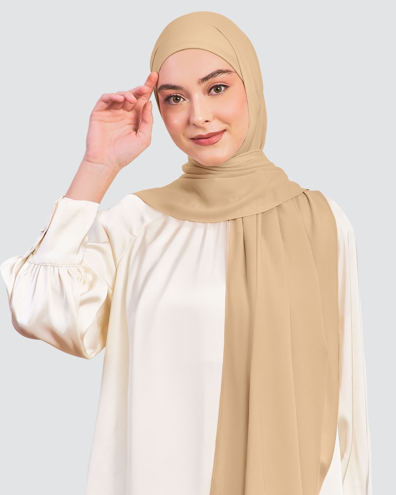 Image of NOOR SEMI-INSTANT WITH INNER - TAN