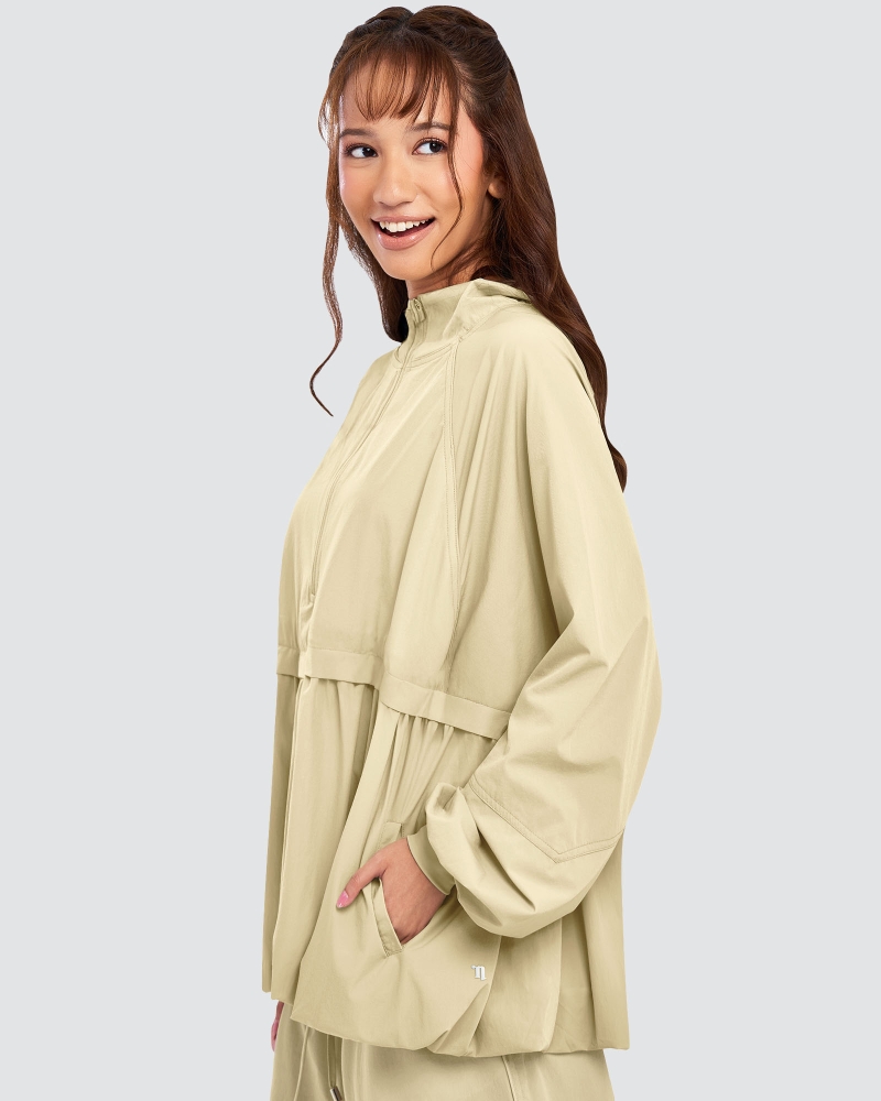 Image of nPOWER BALLOON PARKA - BUTTER