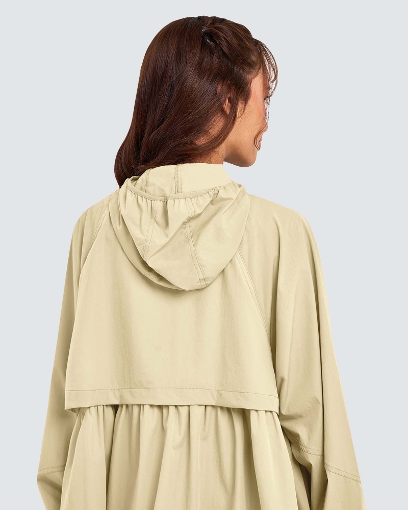 Image of nPOWER BALLOON PARKA - BUTTER
