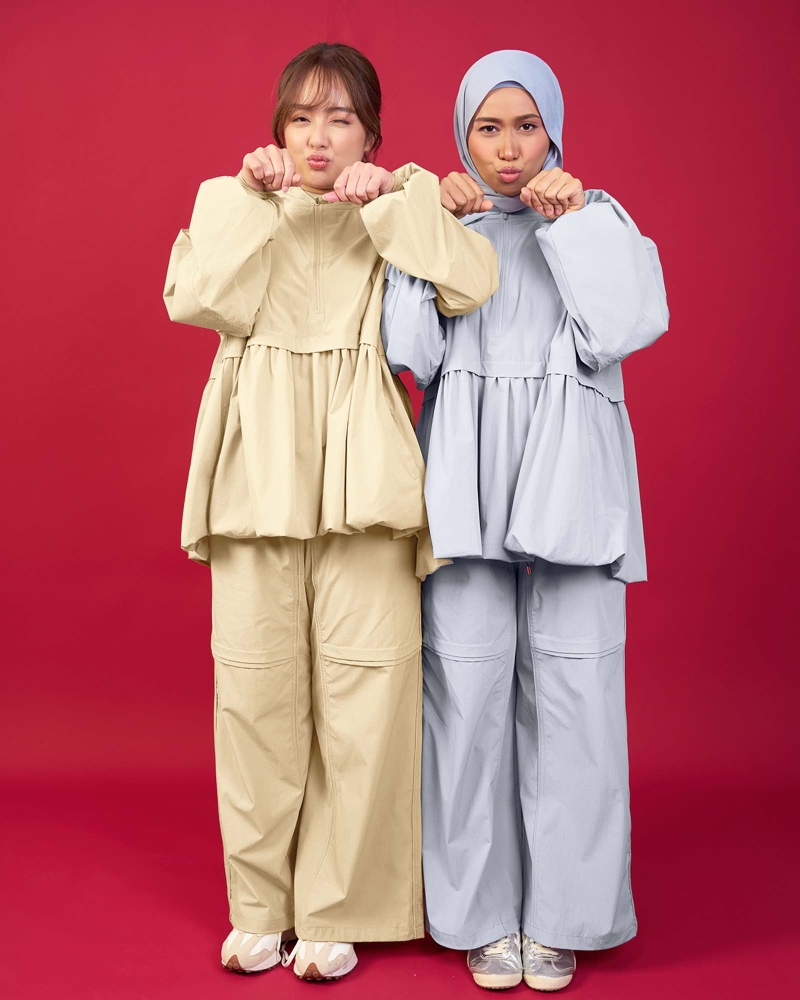 nPOWER BALLOON PARKA - BUTTER