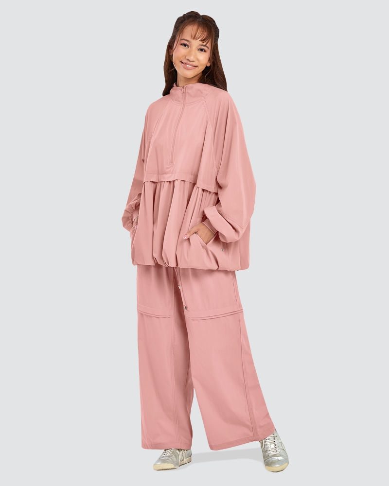 Image of nPOWER BALLOON PARKA - ROSE