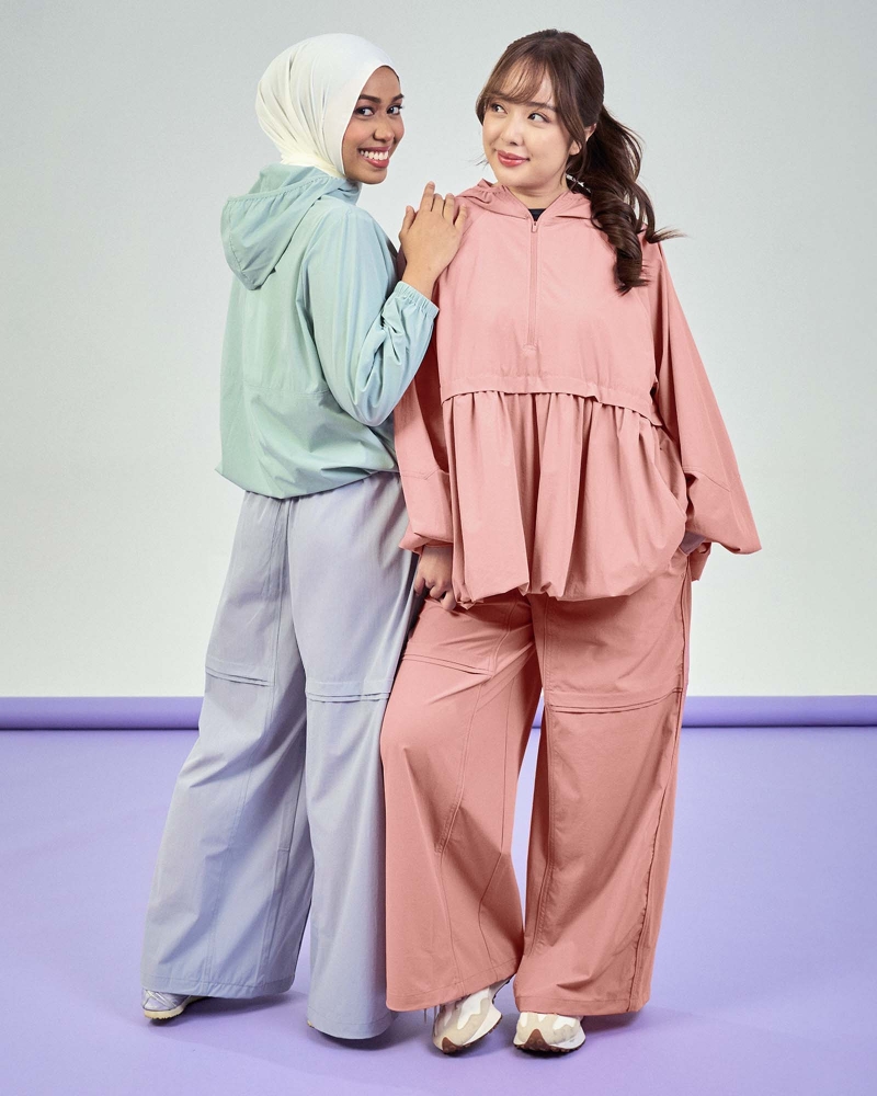 nPOWER BALLOON PARKA - ROSE