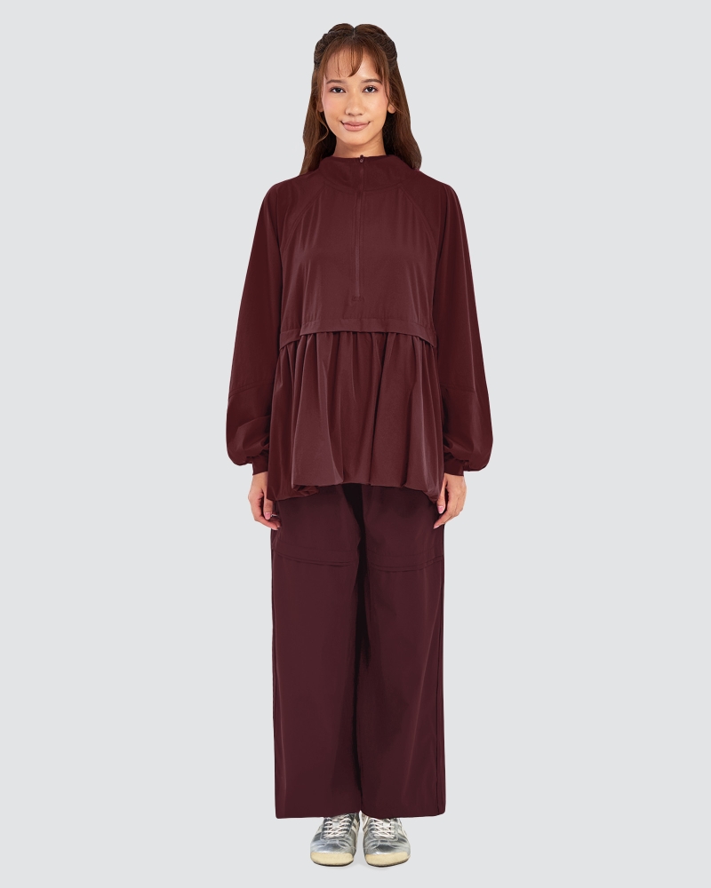 Image of nPOWER BALLOON PARKA - RUBY