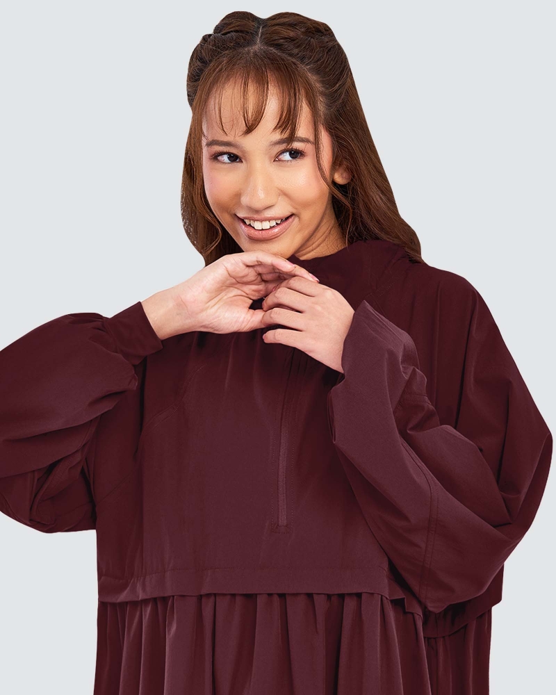 Image of nPOWER BALLOON PARKA - RUBY