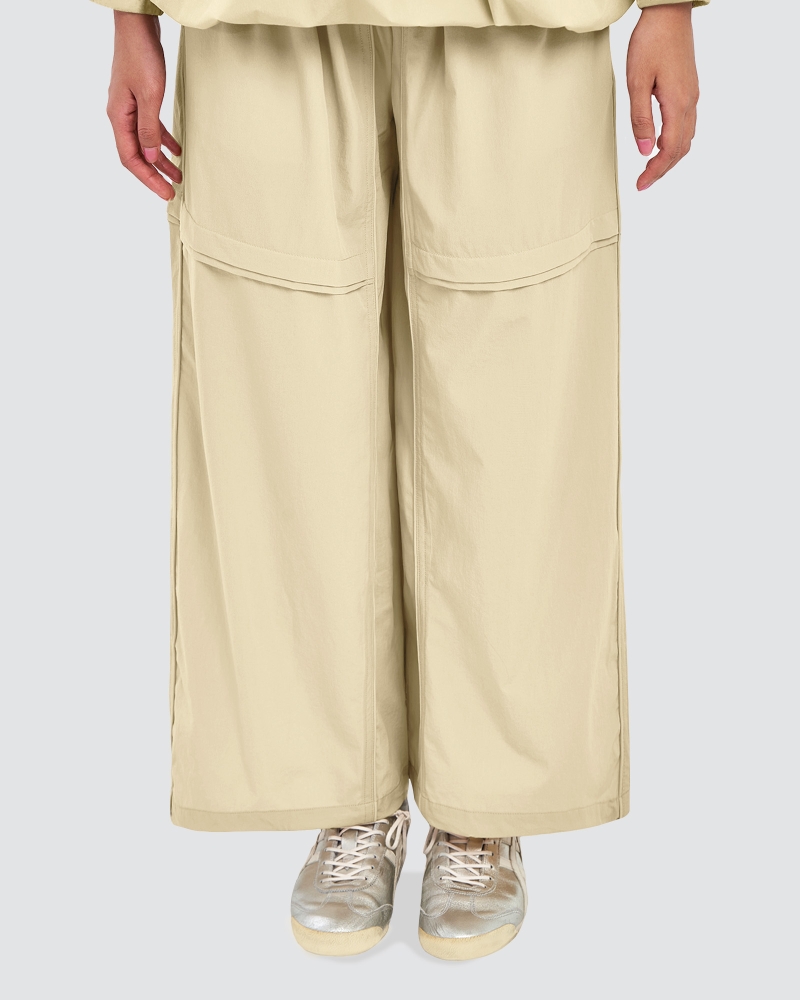 Image of nPOWER DRAWSTRING PANTS - BUTTER