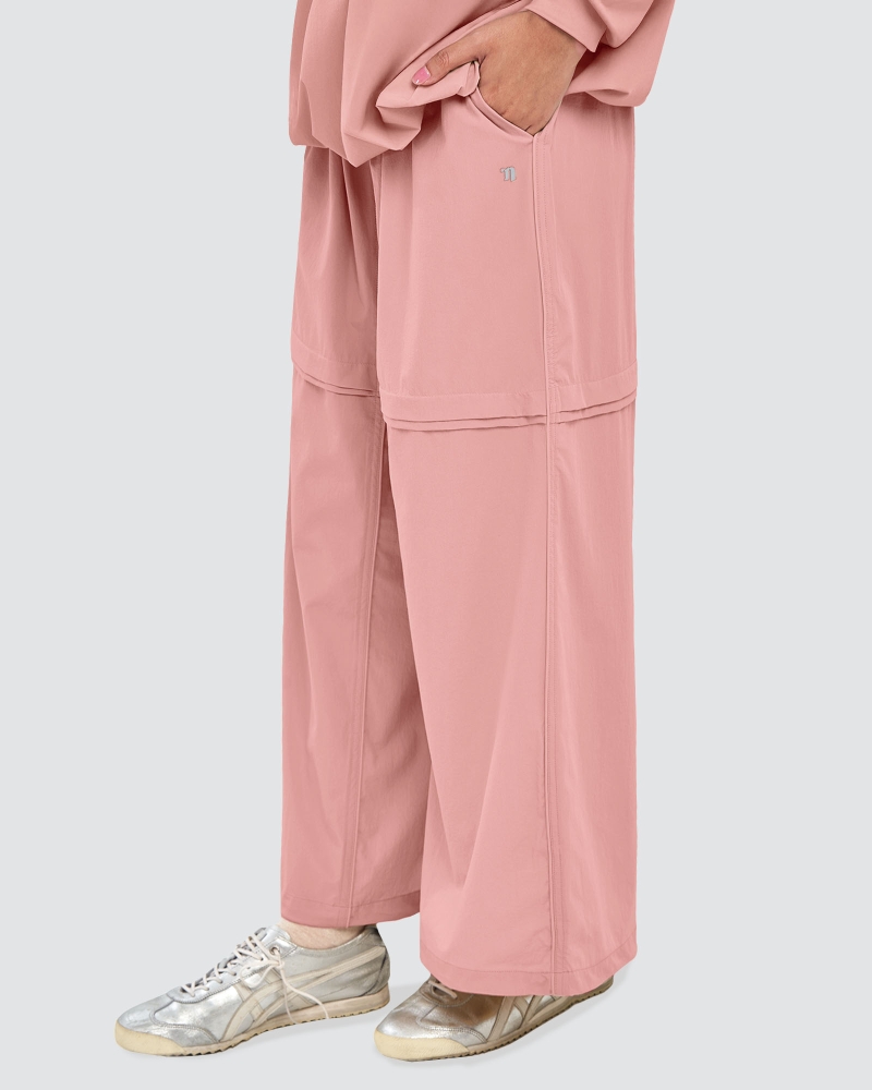 Image of nPOWER DRAWSTRING PANTS - ROSE
