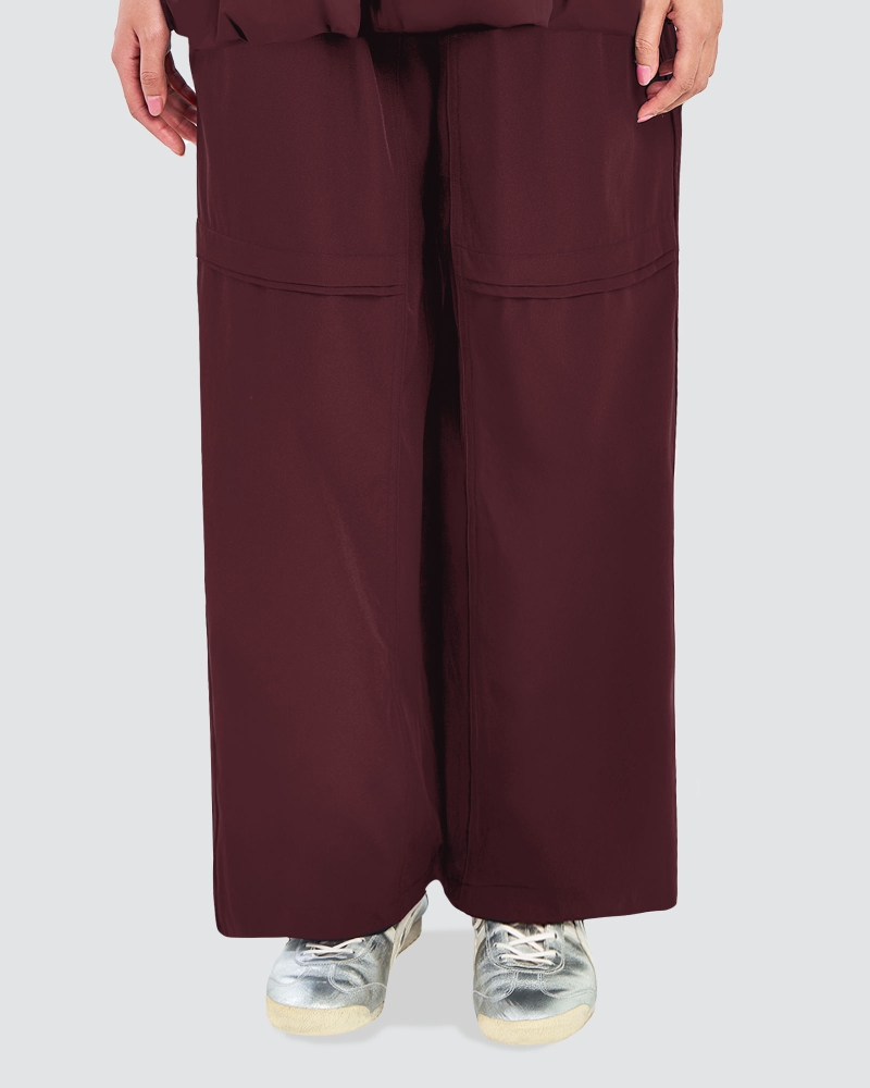 Image of nPOWER DRAWSTRING PANTS - RUBY