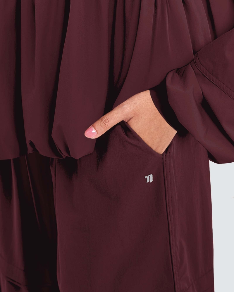 Image of nPOWER DRAWSTRING PANTS - RUBY