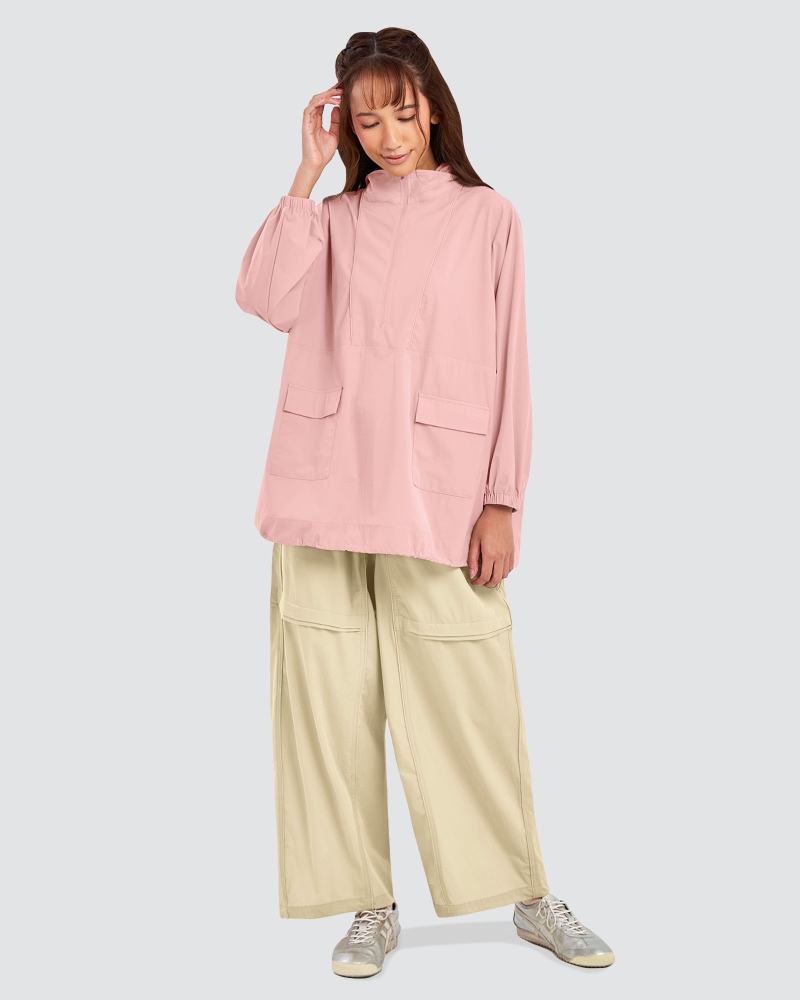 Image of nPOWER DRAWSTRING PARKA - BLUSH