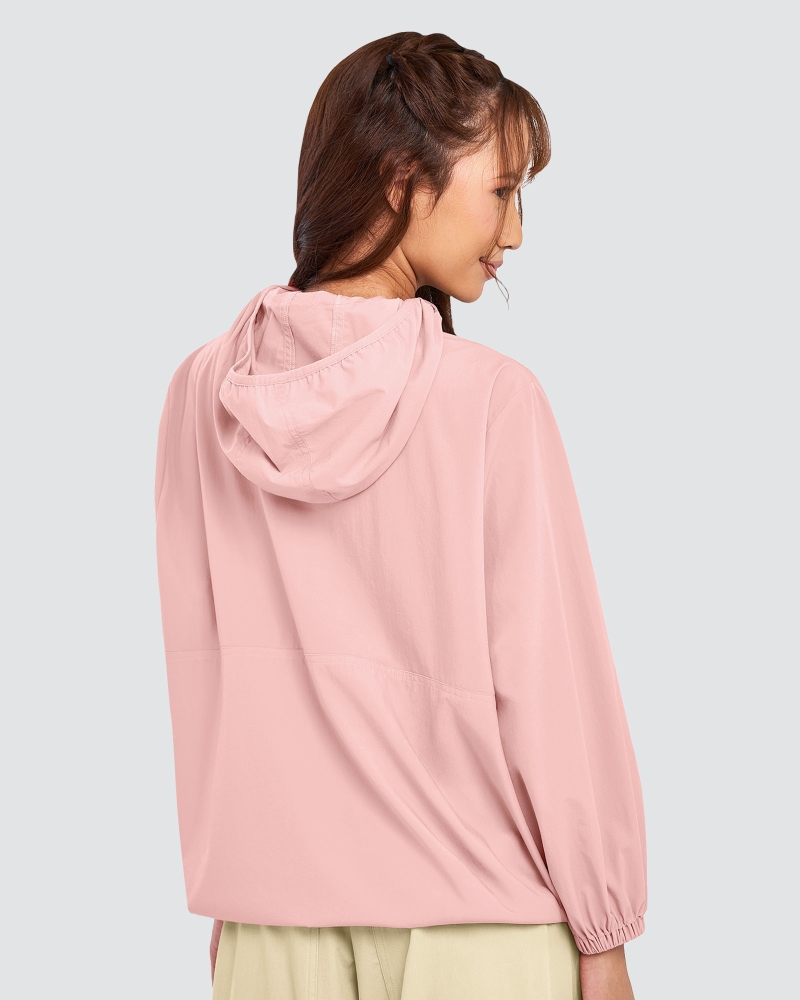 Image of nPOWER DRAWSTRING PARKA - BLUSH