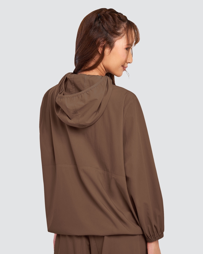 Image of nPOWER DRAWSTRING PARKA - MOCHA
