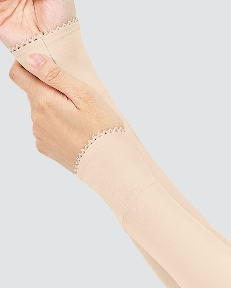 Image of NWEAR AYLA HANDSOCKS - CREAM BLUSH