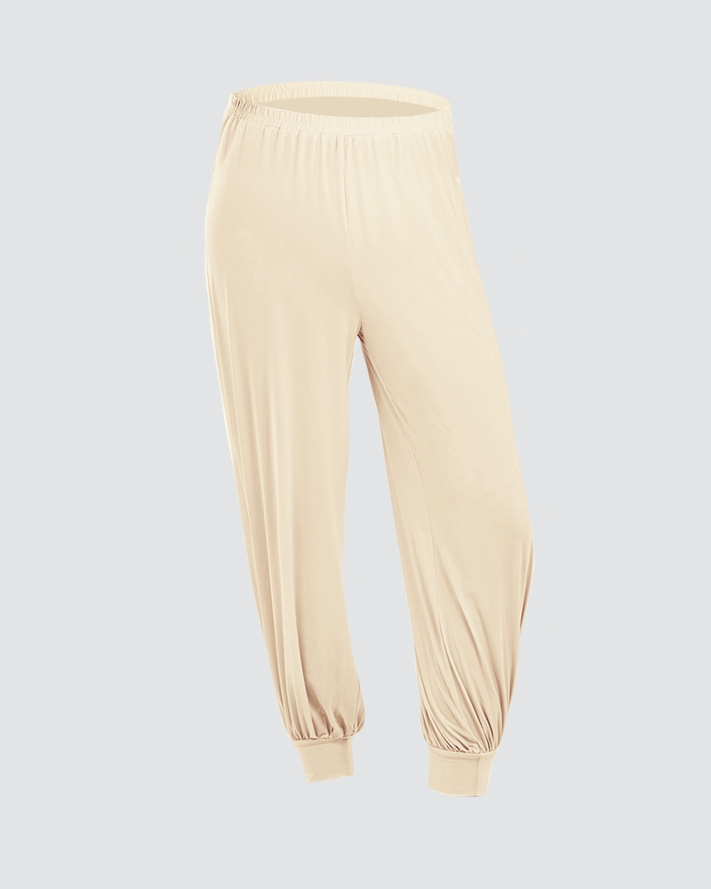 Image of NWEAR INNER CUFF PANTS - NUDE