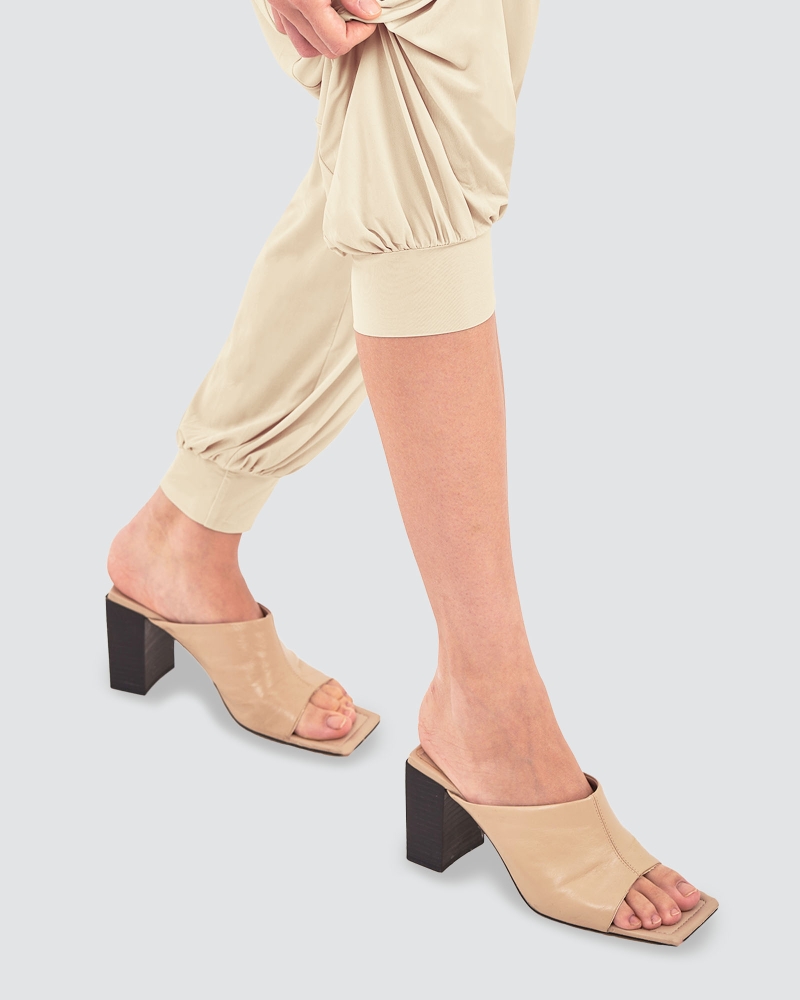 Image of NWEAR INNER CUFF PANTS - NUDE