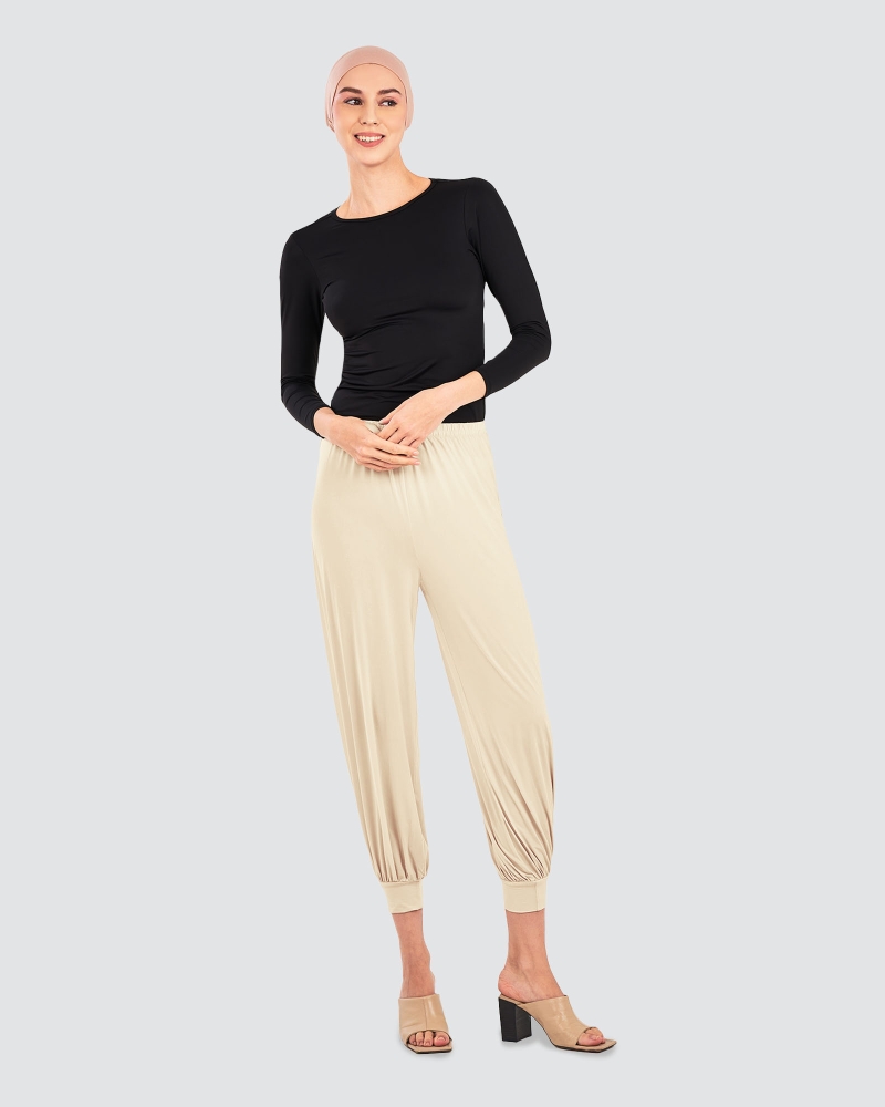 Image of NWEAR INNER CUFF PANTS - NUDE