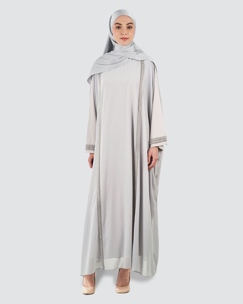 Image of NYLA ABAYA - MARBLE