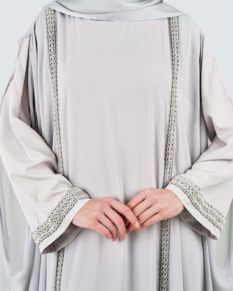 Image of NYLA ABAYA - MARBLE