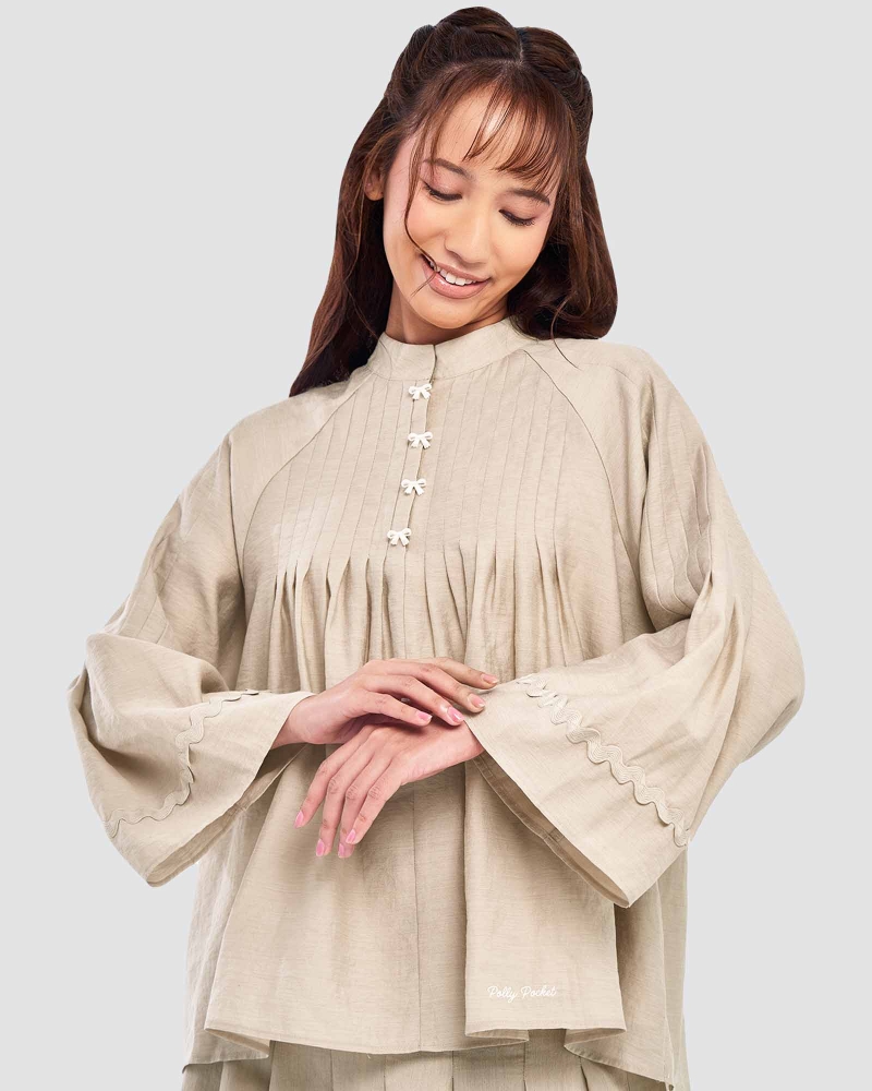 Image of POLLY POCKET X NAELOFAR BOW TOP - POCKET GLAM